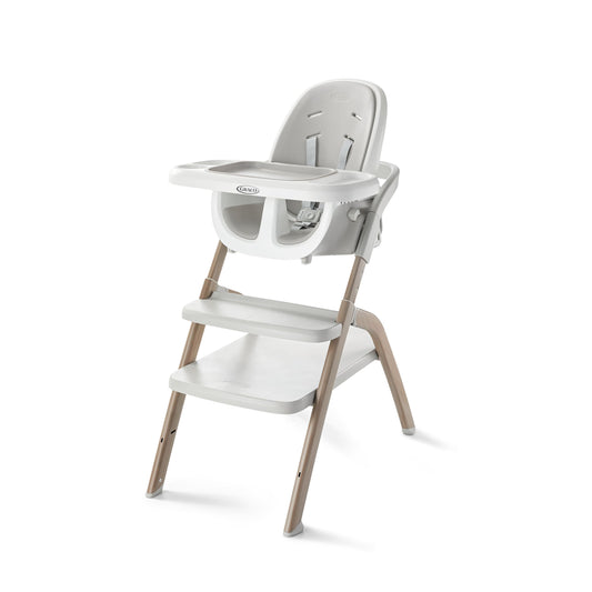 Graco EveryStep 6-in-1 Slim Convertible High Chair – Misty Grey